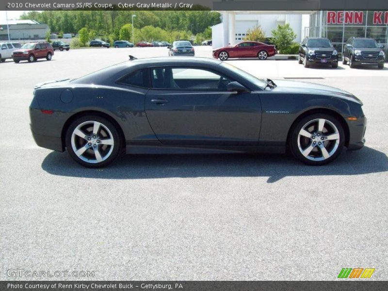 Cyber Gray Metallic / Gray 2010 Chevrolet Camaro SS/RS Coupe