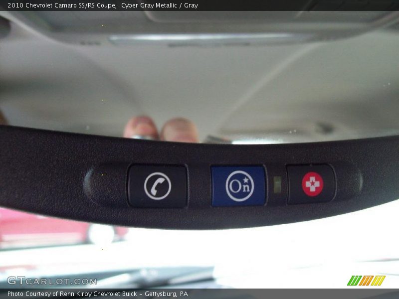 Cyber Gray Metallic / Gray 2010 Chevrolet Camaro SS/RS Coupe