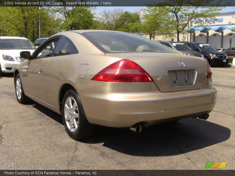 Desert Mist Metallic / Ivory 2003 Honda Accord EX V6 Coupe