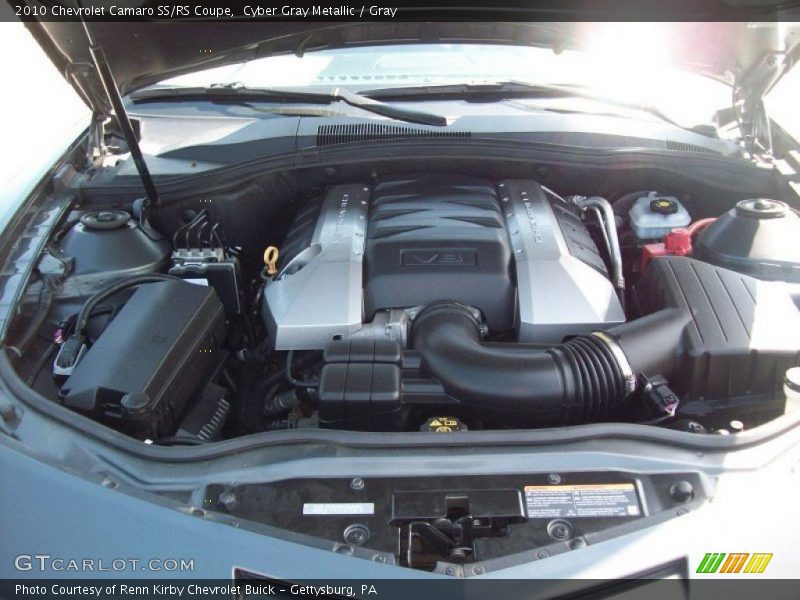 Cyber Gray Metallic / Gray 2010 Chevrolet Camaro SS/RS Coupe