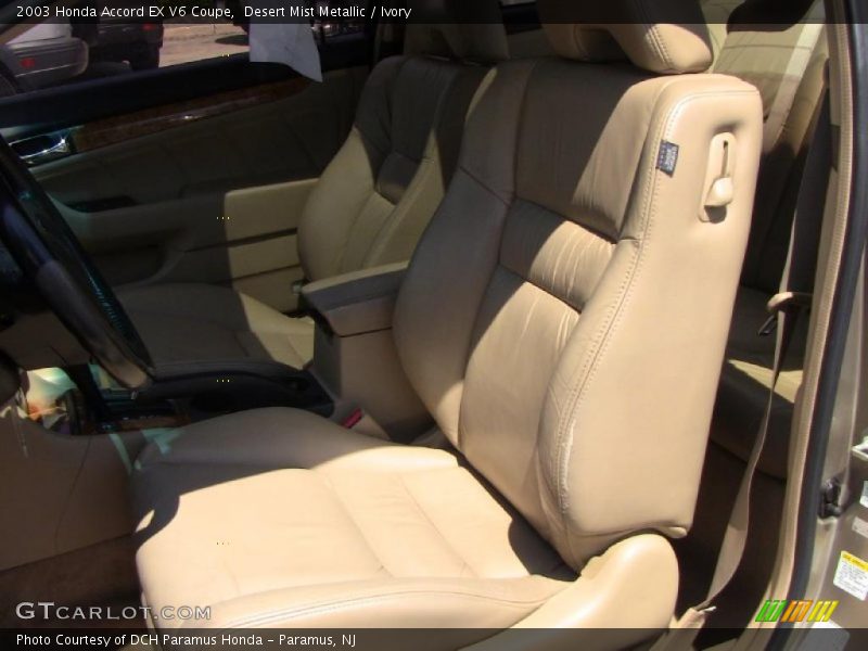 Desert Mist Metallic / Ivory 2003 Honda Accord EX V6 Coupe