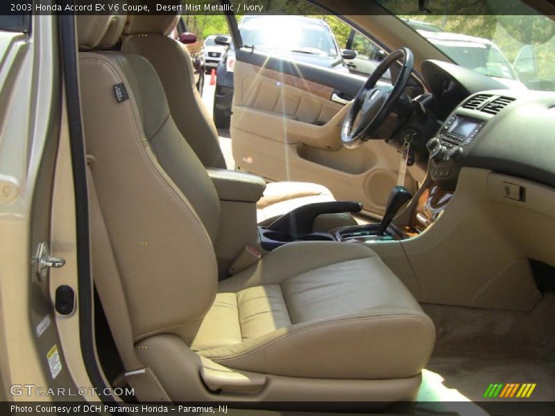 Desert Mist Metallic / Ivory 2003 Honda Accord EX V6 Coupe