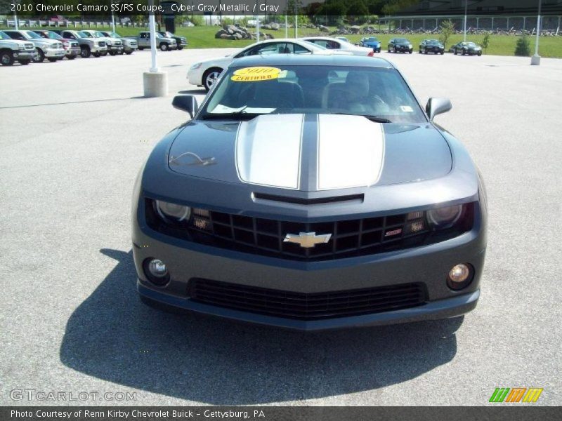 Cyber Gray Metallic / Gray 2010 Chevrolet Camaro SS/RS Coupe