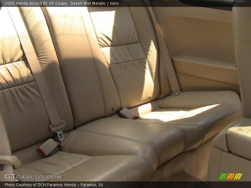Desert Mist Metallic / Ivory 2003 Honda Accord EX V6 Coupe
