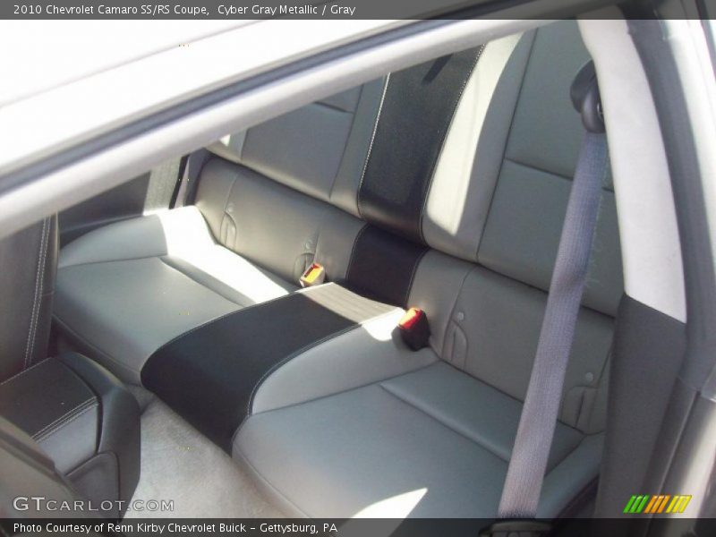 Cyber Gray Metallic / Gray 2010 Chevrolet Camaro SS/RS Coupe