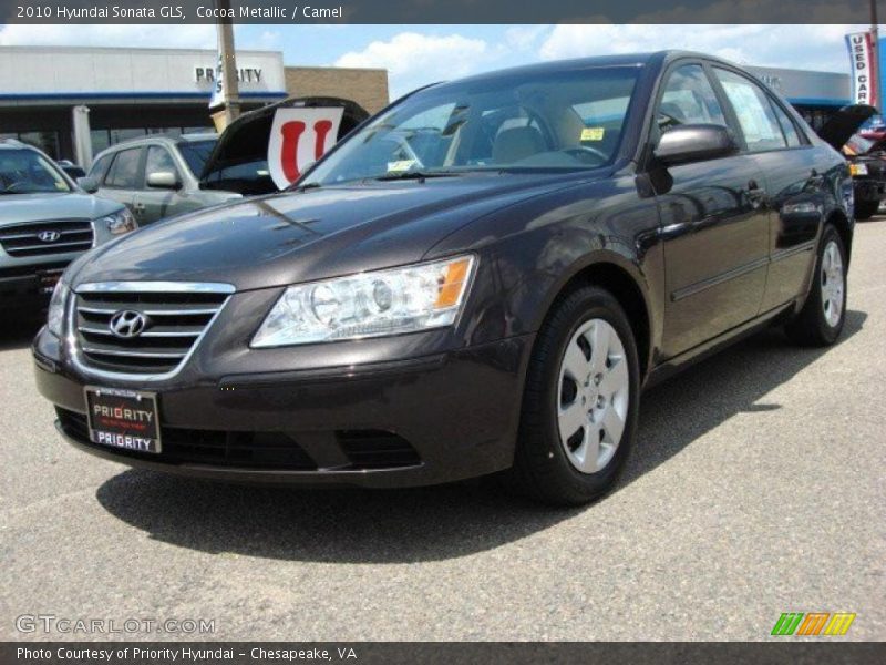 Cocoa Metallic / Camel 2010 Hyundai Sonata GLS