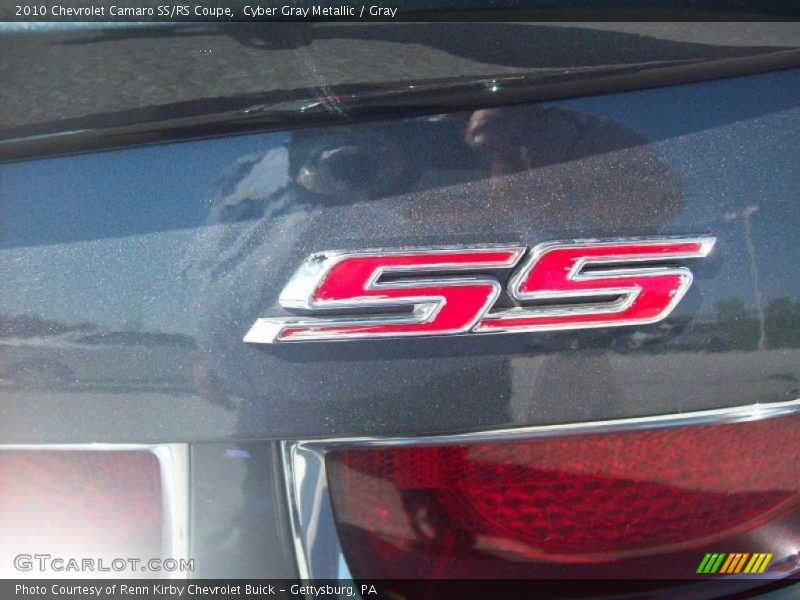 Cyber Gray Metallic / Gray 2010 Chevrolet Camaro SS/RS Coupe