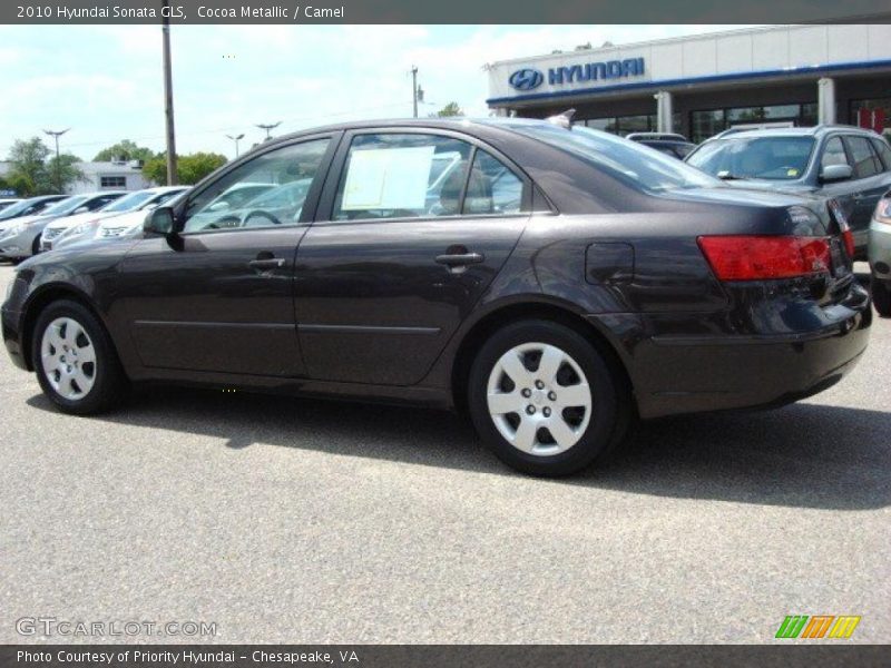 Cocoa Metallic / Camel 2010 Hyundai Sonata GLS