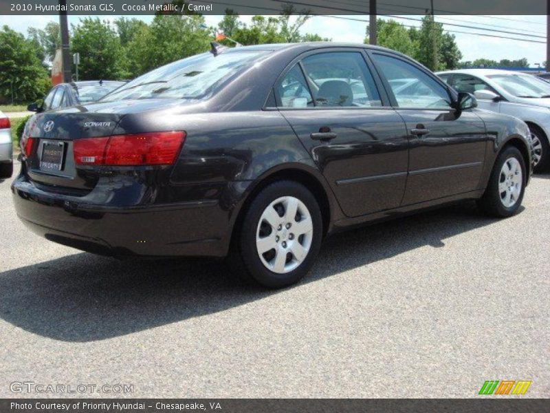 Cocoa Metallic / Camel 2010 Hyundai Sonata GLS