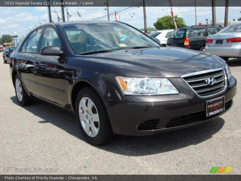 Cocoa Metallic / Camel 2010 Hyundai Sonata GLS