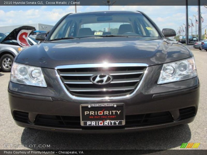 Cocoa Metallic / Camel 2010 Hyundai Sonata GLS