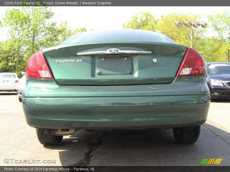 Tropic Green Metallic / Medium Graphite 2000 Ford Taurus SE