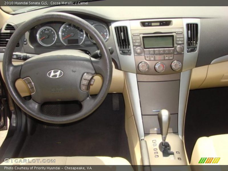 Cocoa Metallic / Camel 2010 Hyundai Sonata GLS