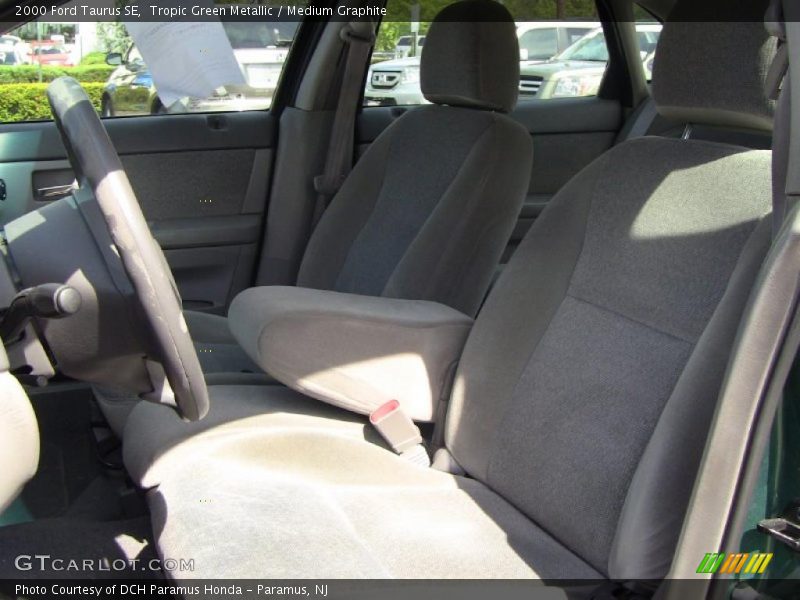 Tropic Green Metallic / Medium Graphite 2000 Ford Taurus SE
