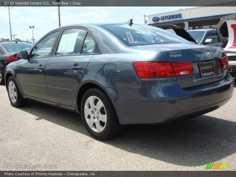 Slate Blue / Gray 2010 Hyundai Sonata GLS