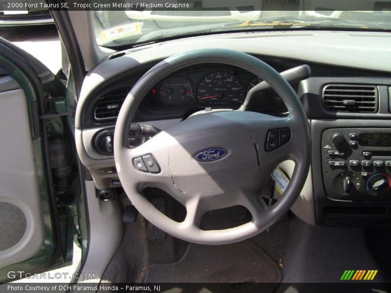 Tropic Green Metallic / Medium Graphite 2000 Ford Taurus SE