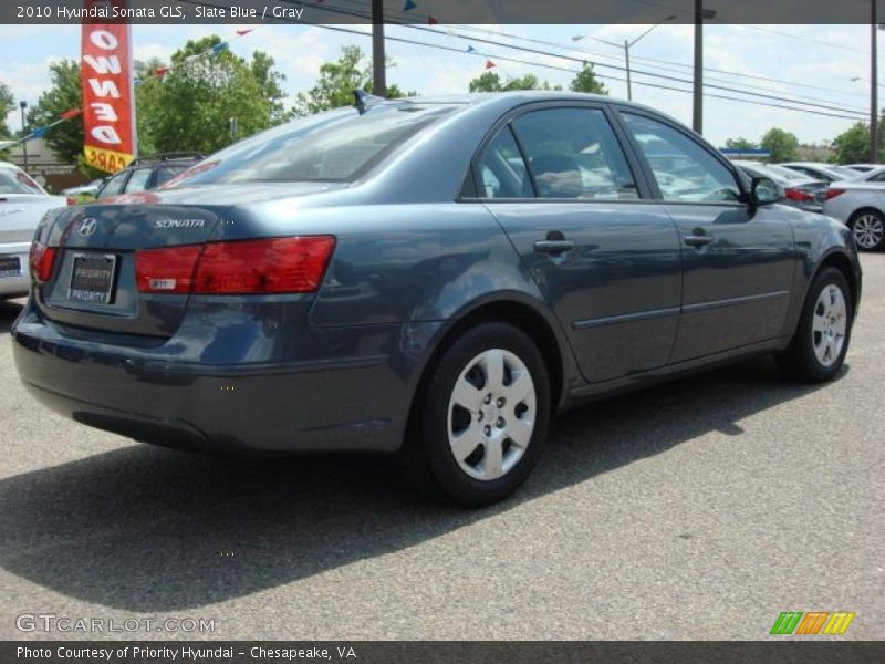 Slate Blue / Gray 2010 Hyundai Sonata GLS