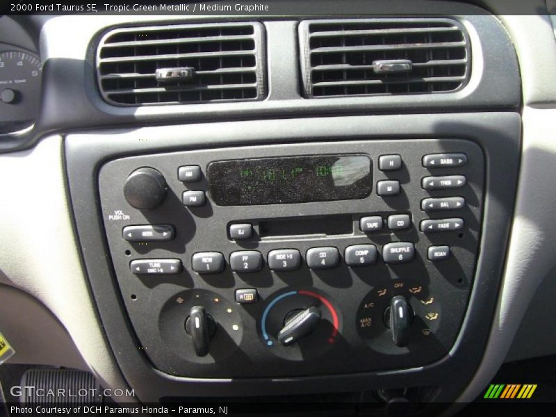Tropic Green Metallic / Medium Graphite 2000 Ford Taurus SE