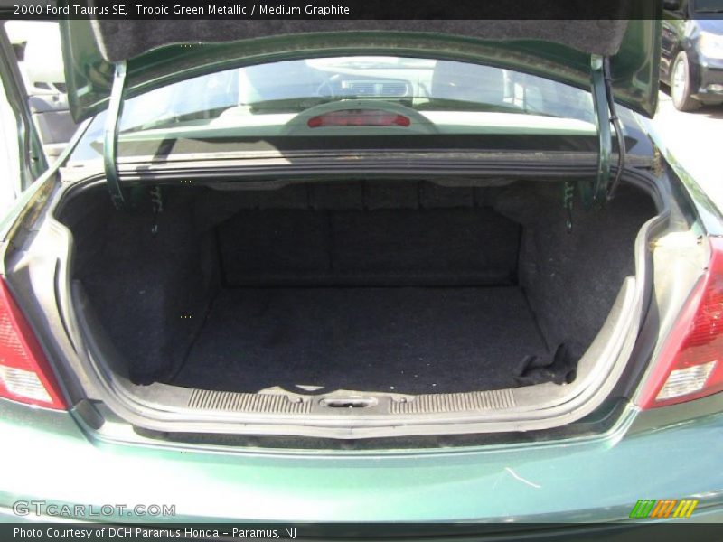 Tropic Green Metallic / Medium Graphite 2000 Ford Taurus SE
