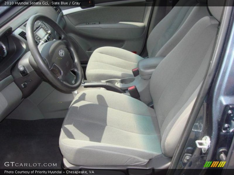 Slate Blue / Gray 2010 Hyundai Sonata GLS