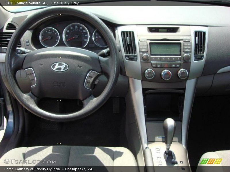 Slate Blue / Gray 2010 Hyundai Sonata GLS