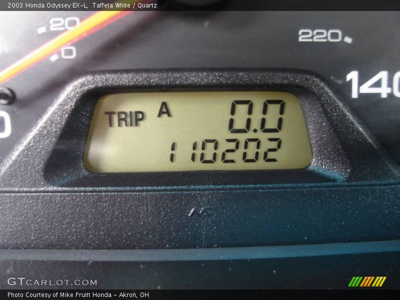 Taffeta White / Quartz 2003 Honda Odyssey EX-L