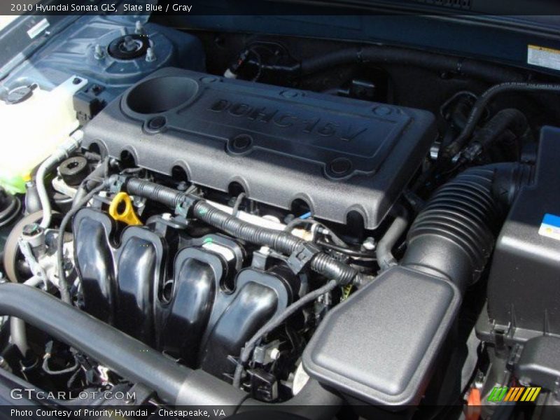 Slate Blue / Gray 2010 Hyundai Sonata GLS