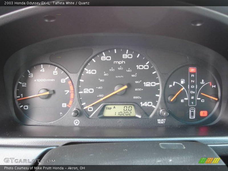 Taffeta White / Quartz 2003 Honda Odyssey EX-L
