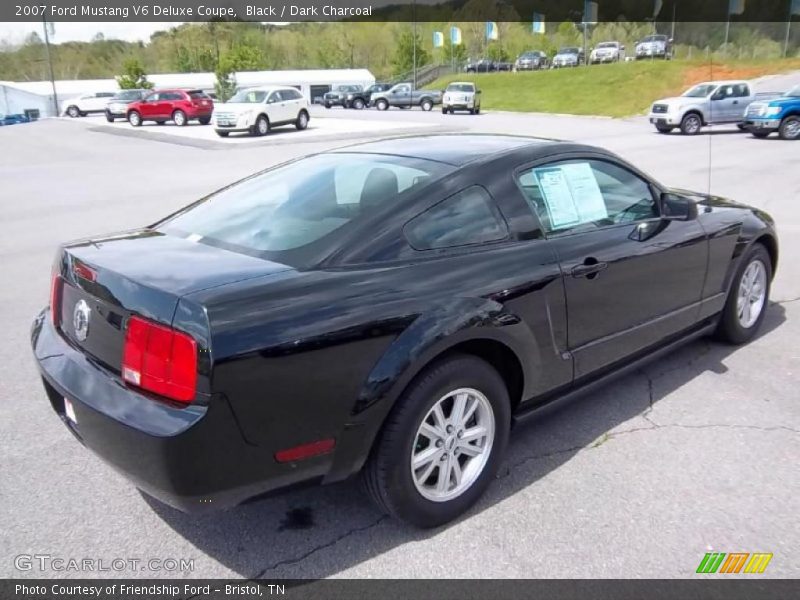 Black / Dark Charcoal 2007 Ford Mustang V6 Deluxe Coupe