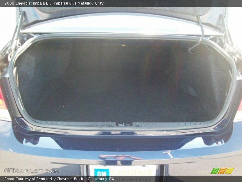 Imperial Blue Metallic / Gray 2008 Chevrolet Impala LT