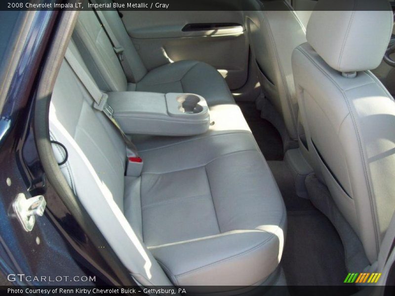 Imperial Blue Metallic / Gray 2008 Chevrolet Impala LT