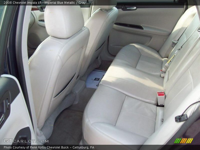 Imperial Blue Metallic / Gray 2008 Chevrolet Impala LT