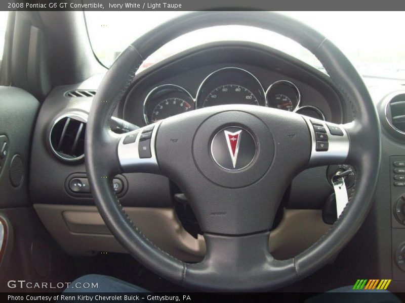  2008 G6 GT Convertible Steering Wheel