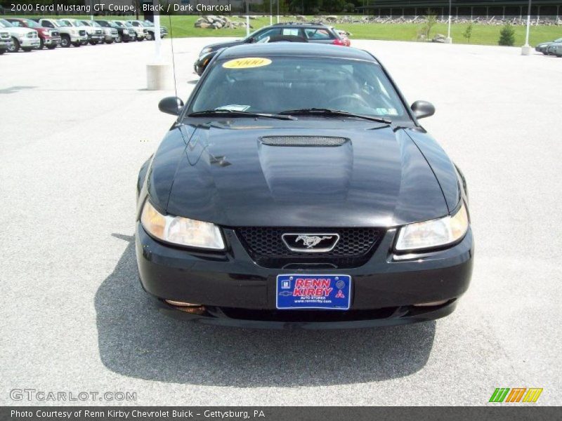 Black / Dark Charcoal 2000 Ford Mustang GT Coupe