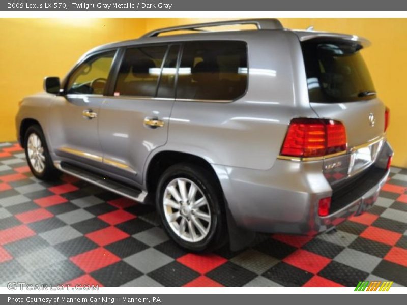 Twilight Gray Metallic / Dark Gray 2009 Lexus LX 570