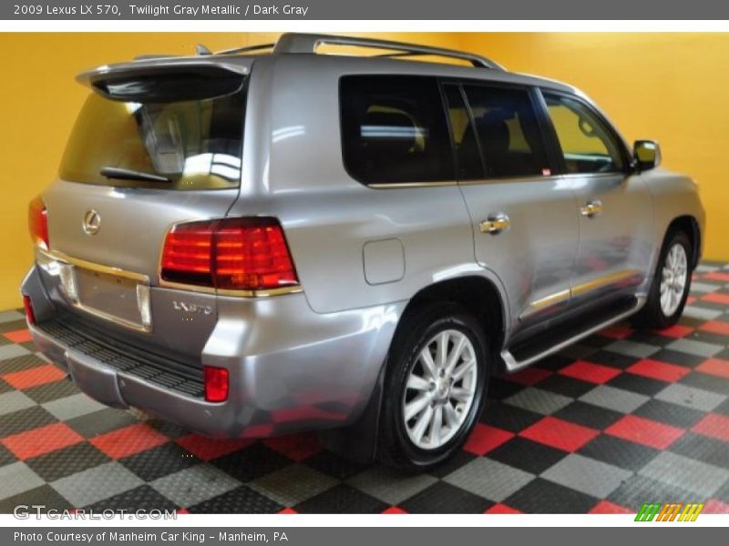 Twilight Gray Metallic / Dark Gray 2009 Lexus LX 570