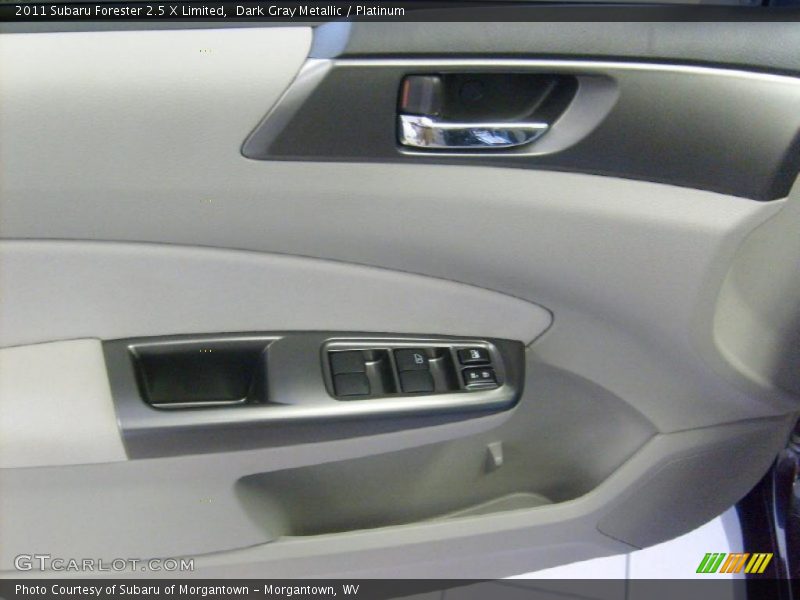 Dark Gray Metallic / Platinum 2011 Subaru Forester 2.5 X Limited