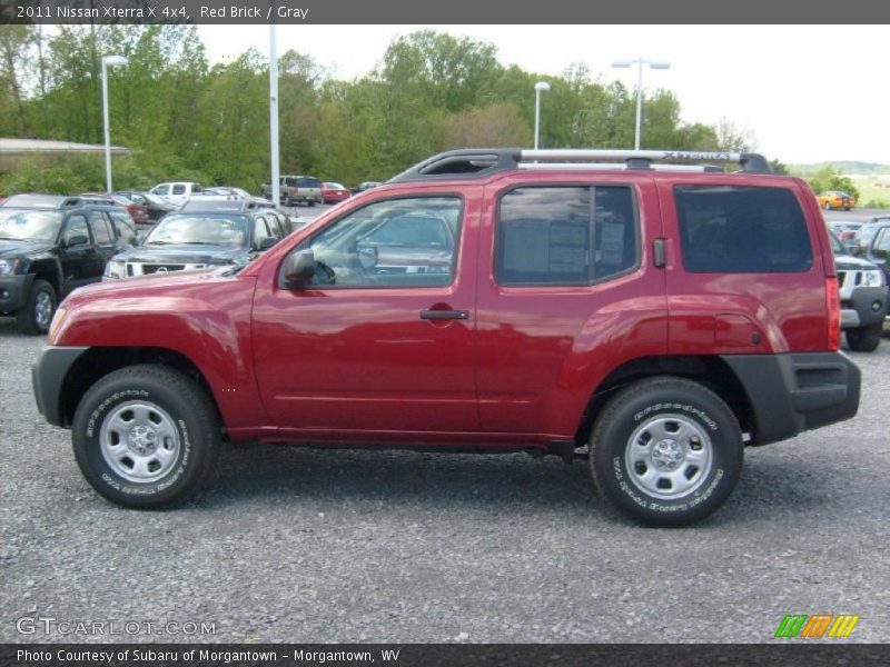  2011 Xterra X 4x4 Red Brick