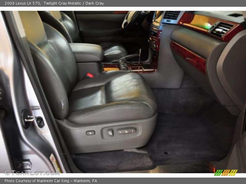 Twilight Gray Metallic / Dark Gray 2009 Lexus LX 570