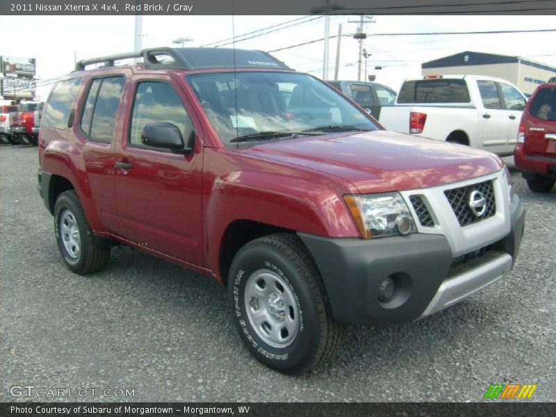 Red Brick / Gray 2011 Nissan Xterra X 4x4