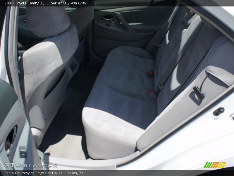 Super White / Ash Gray 2010 Toyota Camry LE