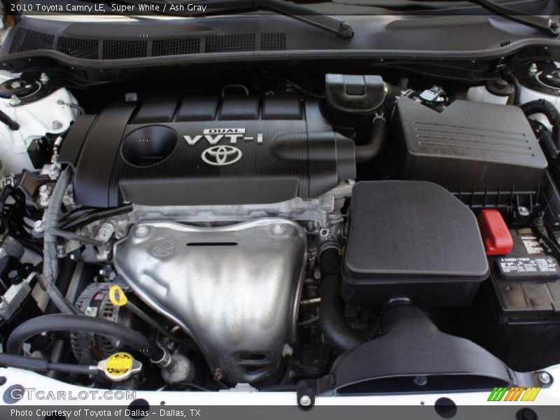Super White / Ash Gray 2010 Toyota Camry LE