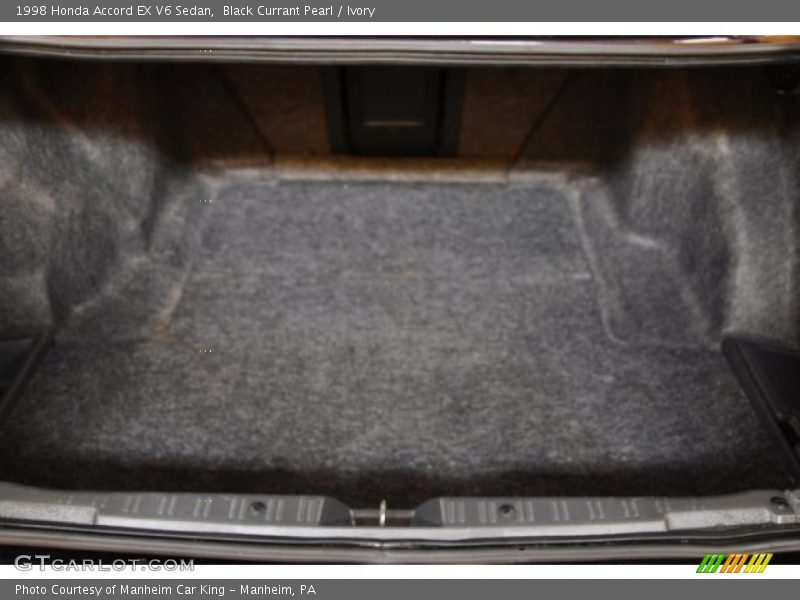 Black Currant Pearl / Ivory 1998 Honda Accord EX V6 Sedan