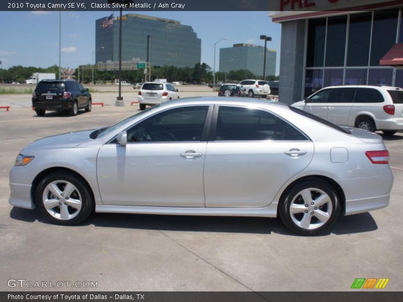 Classic Silver Metallic / Ash Gray 2010 Toyota Camry SE V6