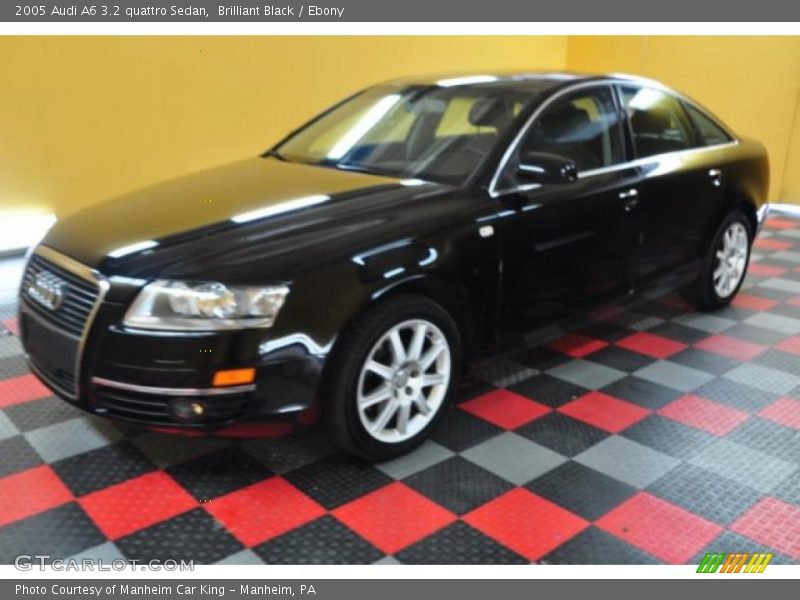 Brilliant Black / Ebony 2005 Audi A6 3.2 quattro Sedan