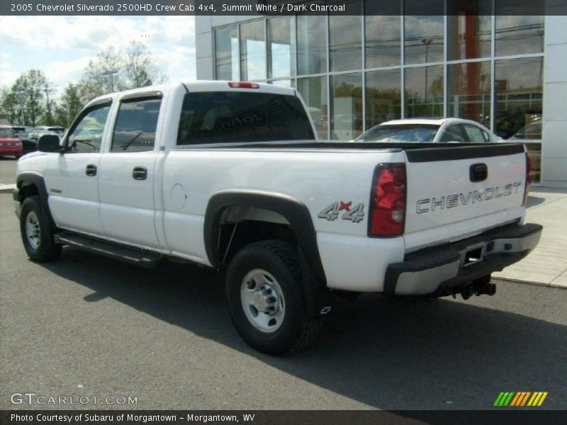 Summit White / Dark Charcoal 2005 Chevrolet Silverado 2500HD Crew Cab 4x4