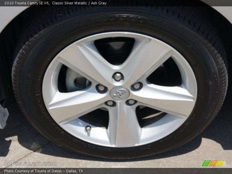 Classic Silver Metallic / Ash Gray 2010 Toyota Camry SE V6