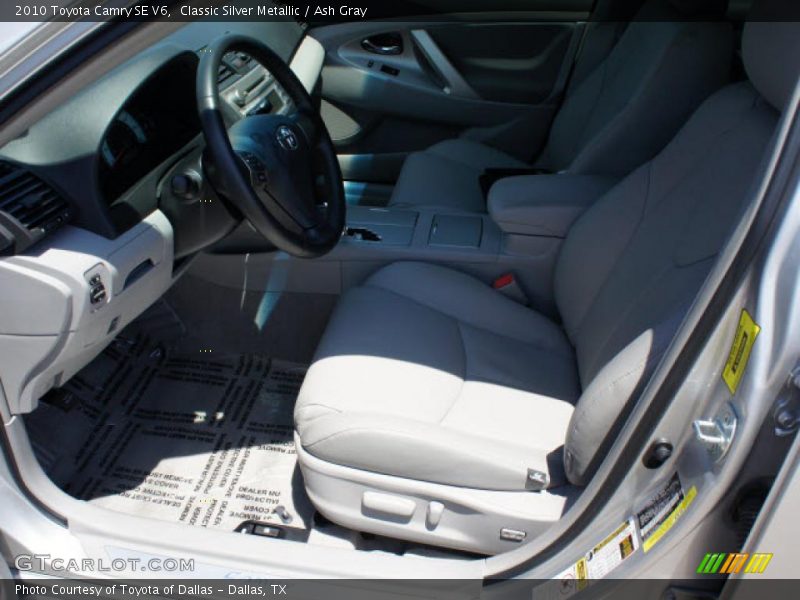 Classic Silver Metallic / Ash Gray 2010 Toyota Camry SE V6