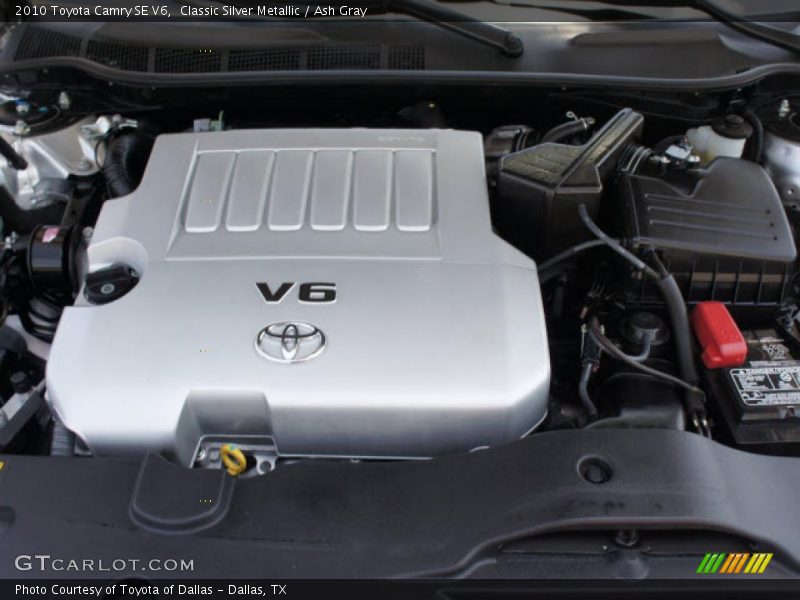 Classic Silver Metallic / Ash Gray 2010 Toyota Camry SE V6