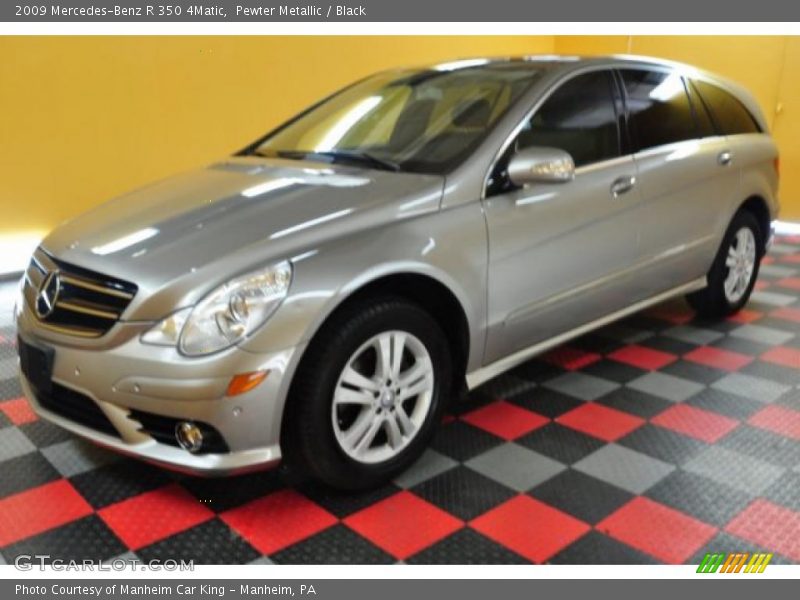 Pewter Metallic / Black 2009 Mercedes-Benz R 350 4Matic